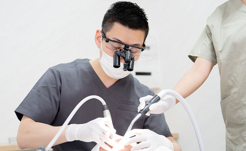 精密根管治療（歯の神経の治療）