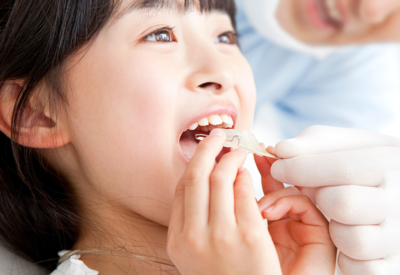 子どもの矯正：第１期矯正治療
